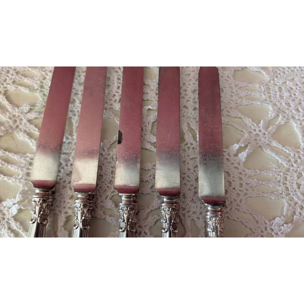 5 Antique Gorham Chantilly Sterling 8.5